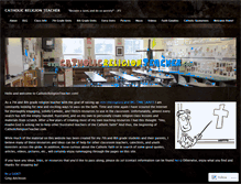Tablet Screenshot of catholicreligionteacher.com